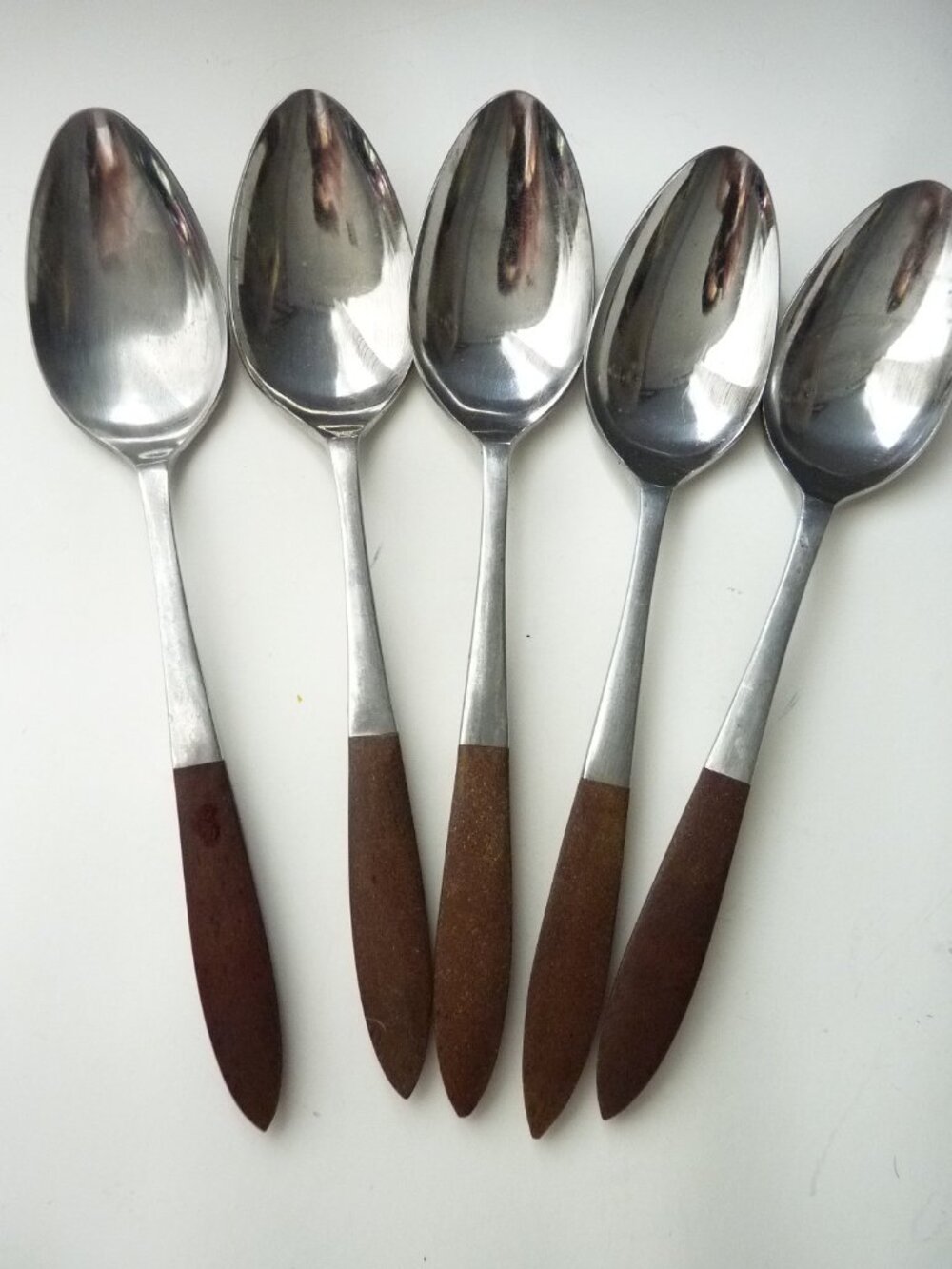Vintage‎ EPIC Eco Forged Stainless Steel Utensil Set 5 spoons